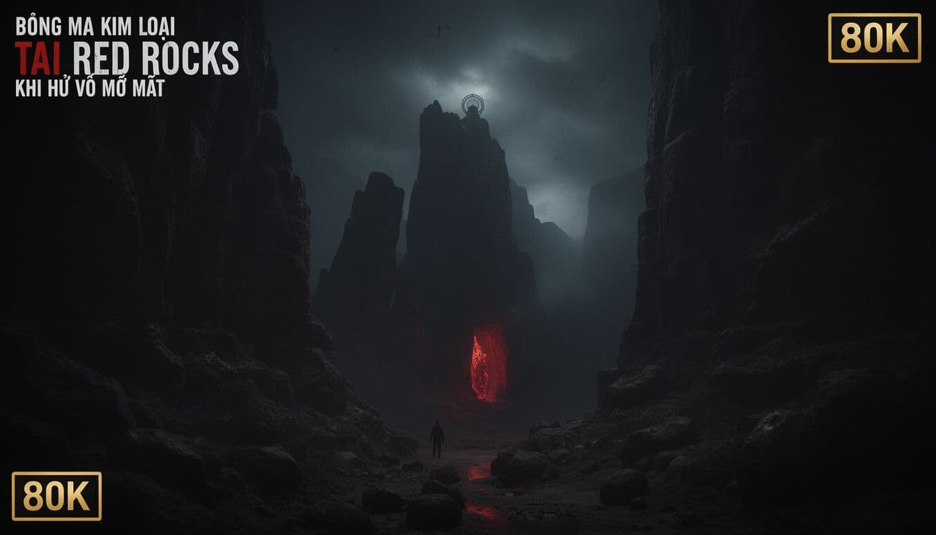 Bóng Ma Kim Loại Tại Red Rocks: Khi Hư Vô Mở Mắt