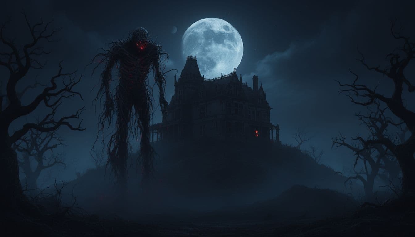 Bóng Tối Trườn Bò Dưới Ánh Trăng Đen