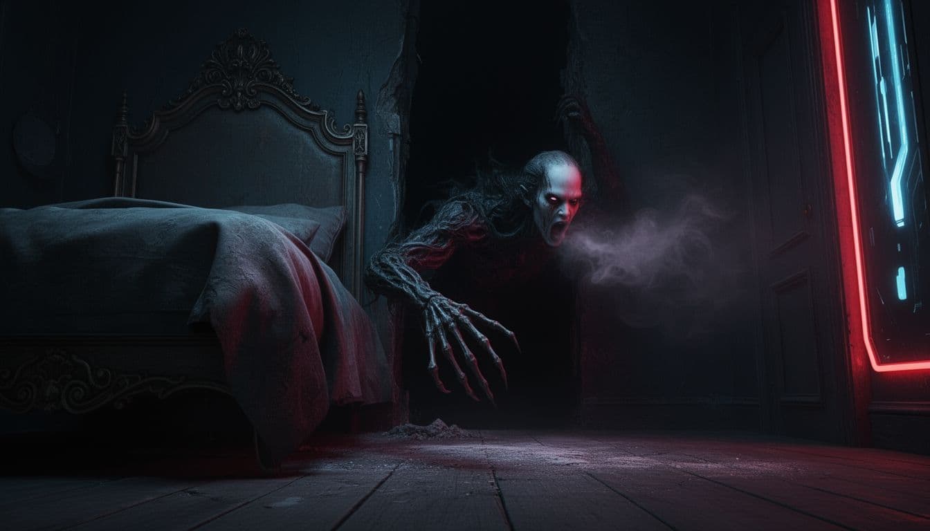 Kẻ Lạ Mặt Sau Khe Giường: Hơi Thở Từ Hư Vô