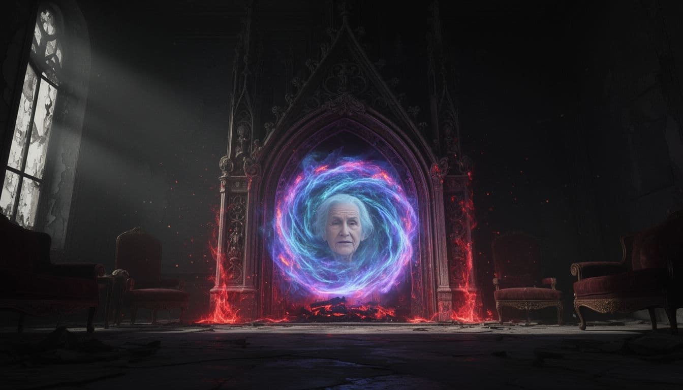 Ánh Mắt Từ Lò Sưởi: Hồi Ức Về Cõi Lạc Hồn