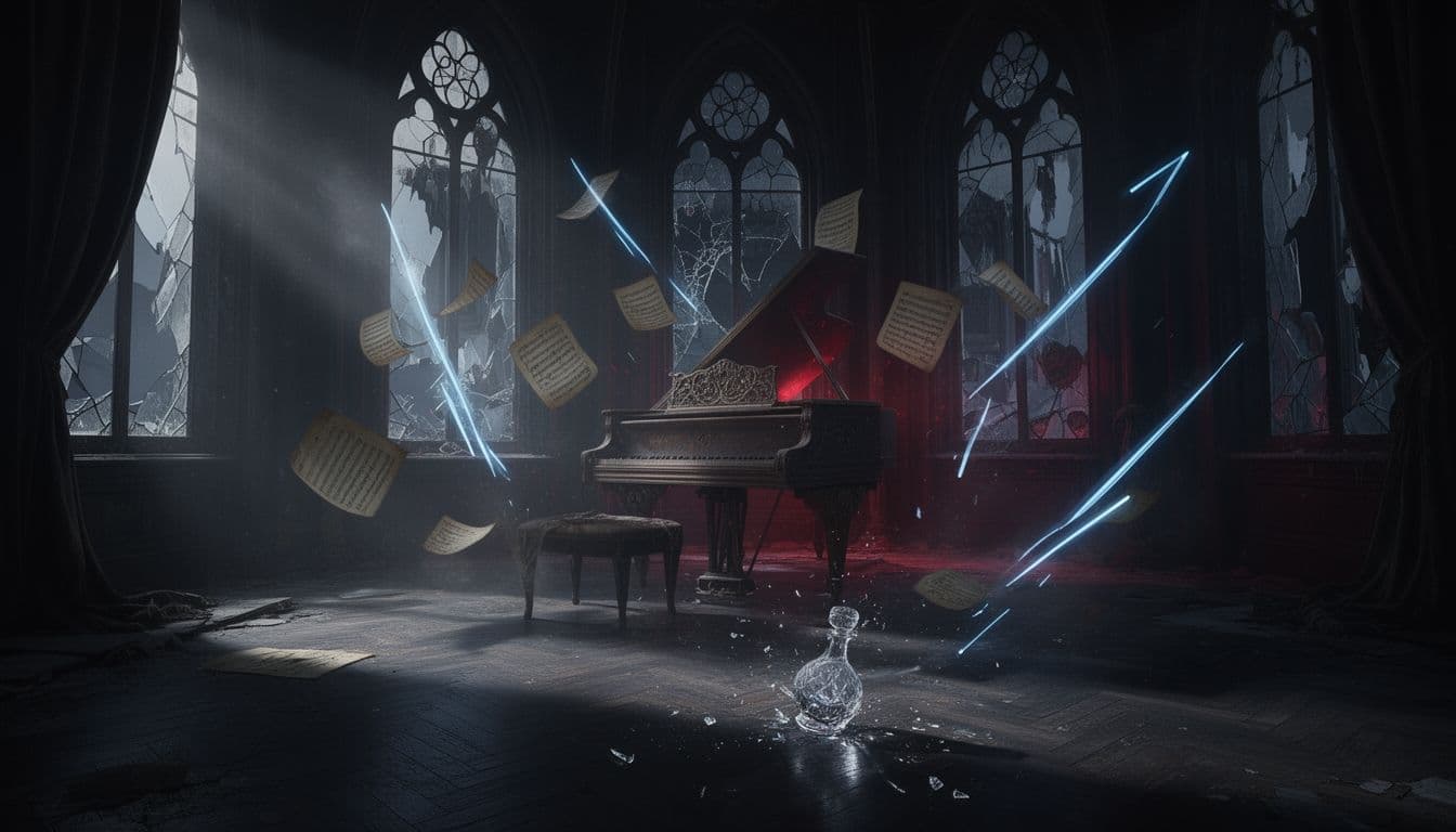 Bóng Ma Âm Nhạc Trong Căn Phòng Khóa Kín